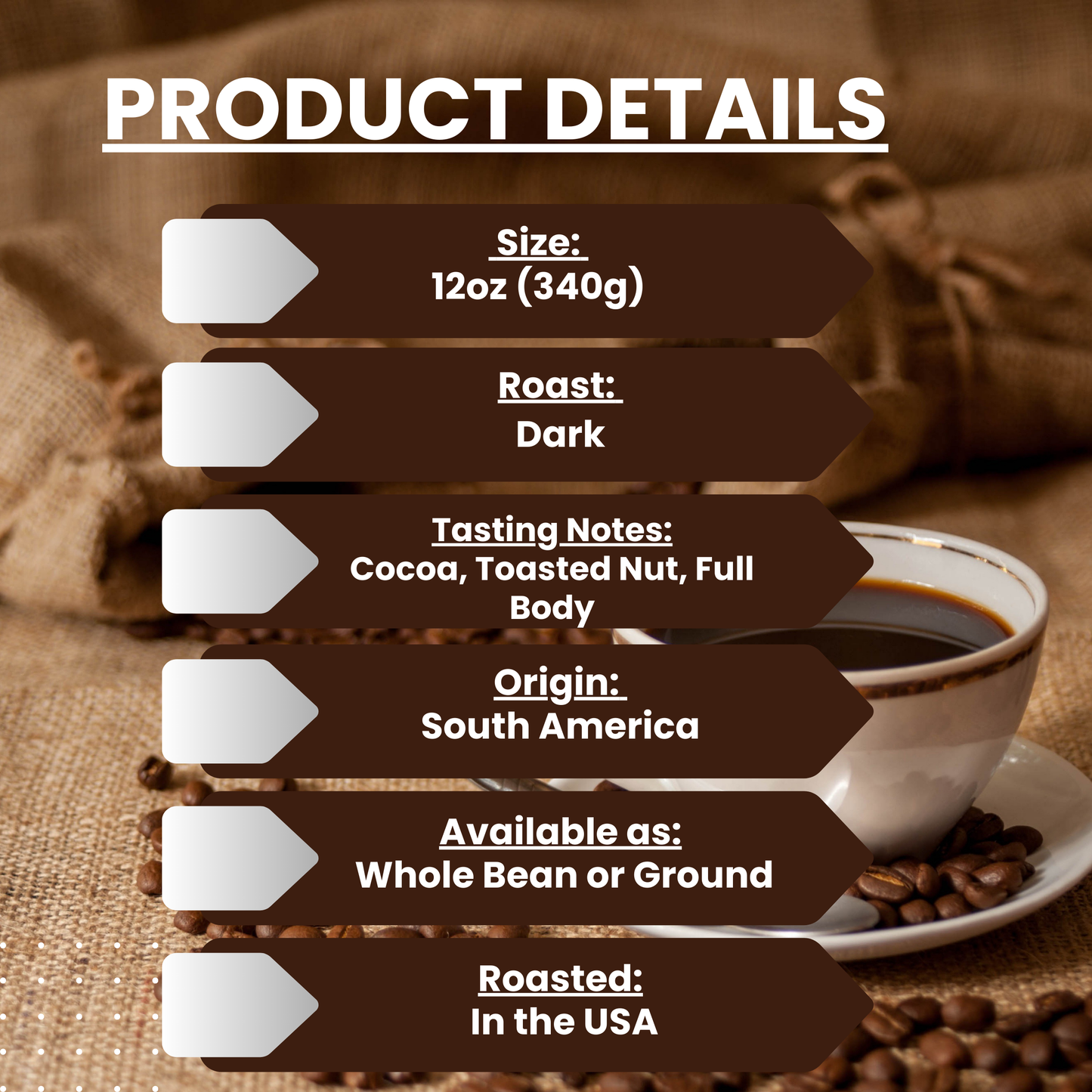 "Boss Mode Blend" Premium Coffee - 12oz