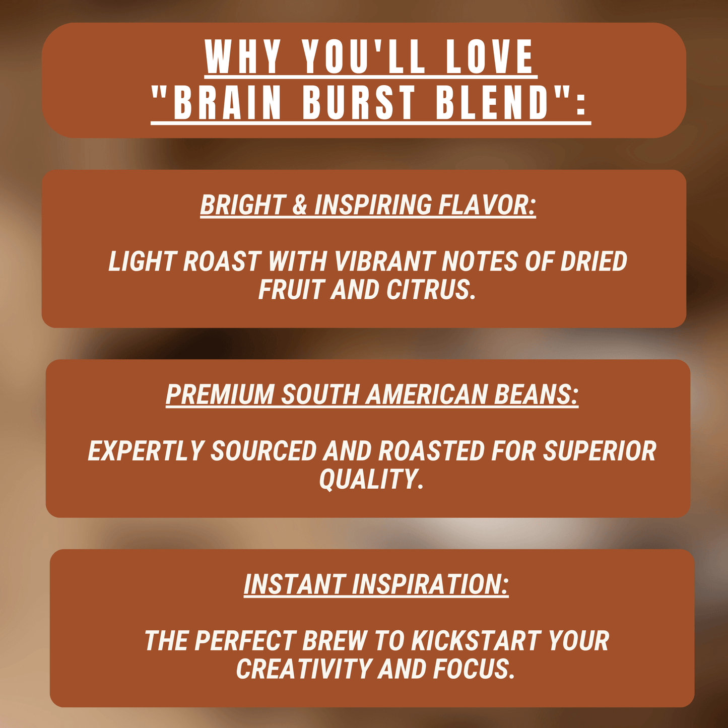 "Brain Burst Blend" - Coffee Pods - 12ct