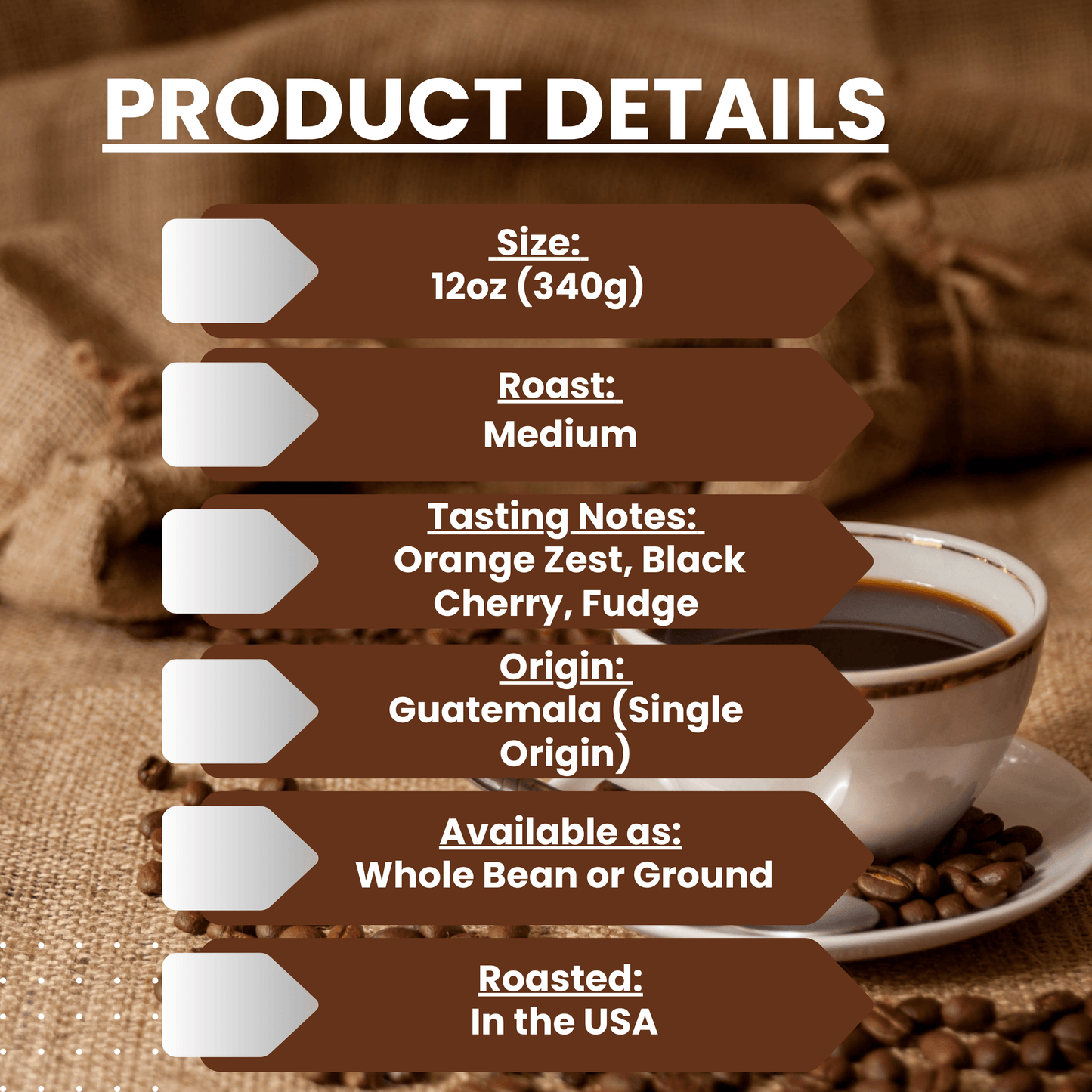 "Path to Paradise" Premium Coffee - 12oz