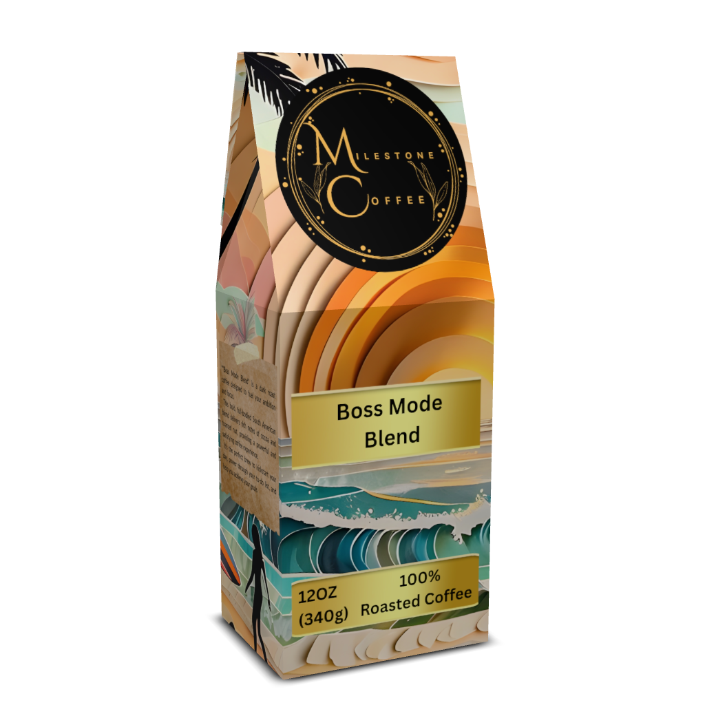 "Boss Mode Blend" Premium Coffee - 12oz