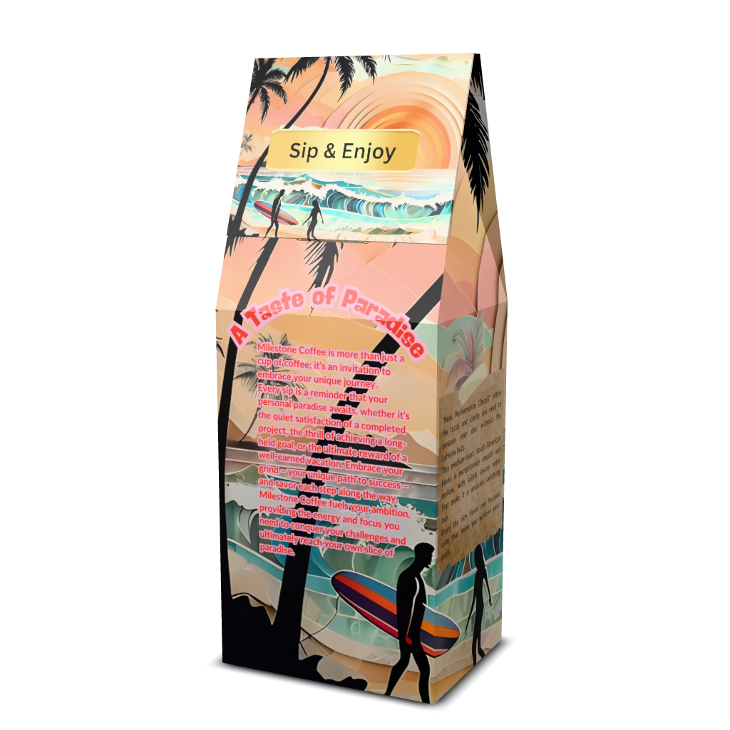 "Peak Performance (Decaf)" Premium Coffee - 12oz