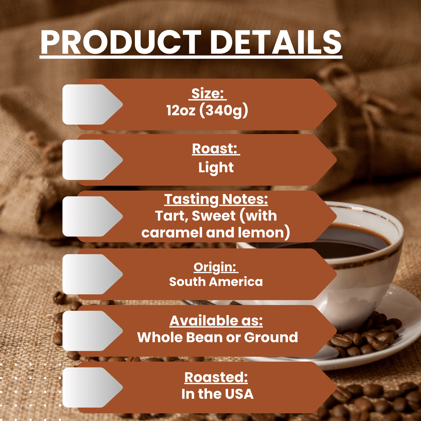 "Spark of Genius" Premium Coffee - 12oz