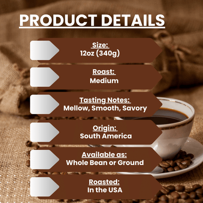 "Peak Performance (Decaf)" Premium Coffee - 12oz
