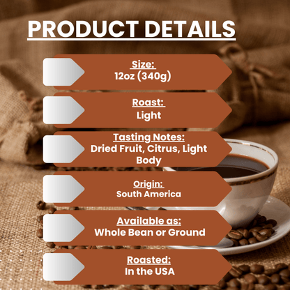 "Brain Burst Blend" Premium Coffee - 12oz