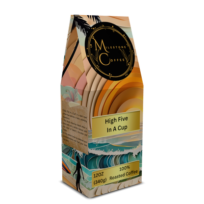 "High Five in a Cup" Premium Coffee - 12oz