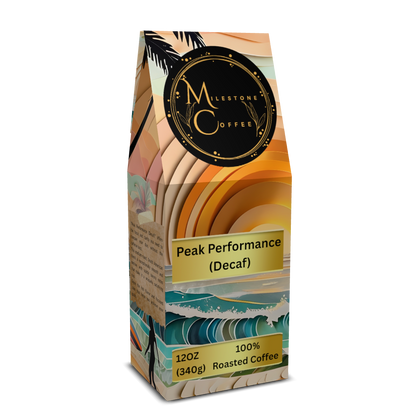 "Peak Performance (Decaf)" Premium Coffee - 12oz
