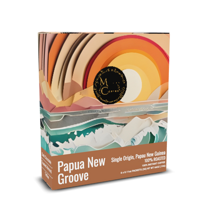"Papua New Groove" Instant Coffee - 6pk